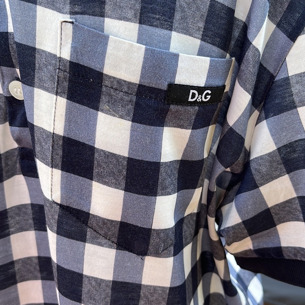 Dolce and Gabbana 100% cotton polo size 54 - Picture 3 of 10